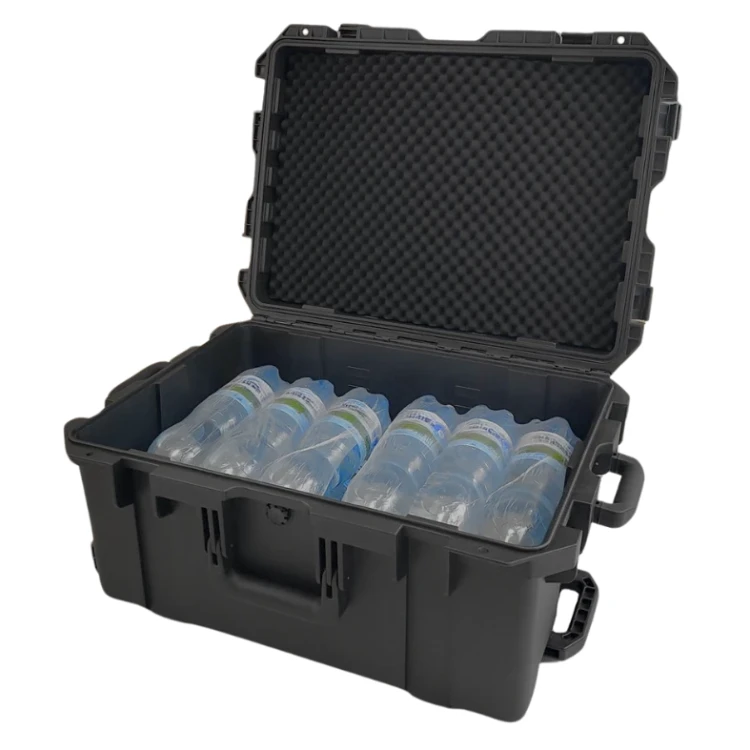 Walizka hermetyczna z kółkami i rączką teleskopową - 665x490x330 mm - 3