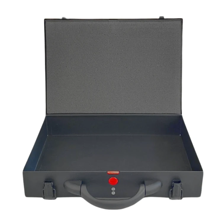 Kaseta walizka metalowa na pojemniki 390x280x70 mm - 2