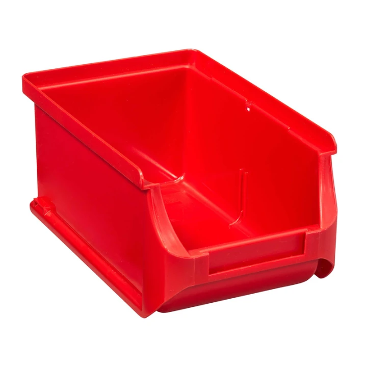Pojemnik magazynowy czerwony nr 2 - 160x102x75 mm - 1