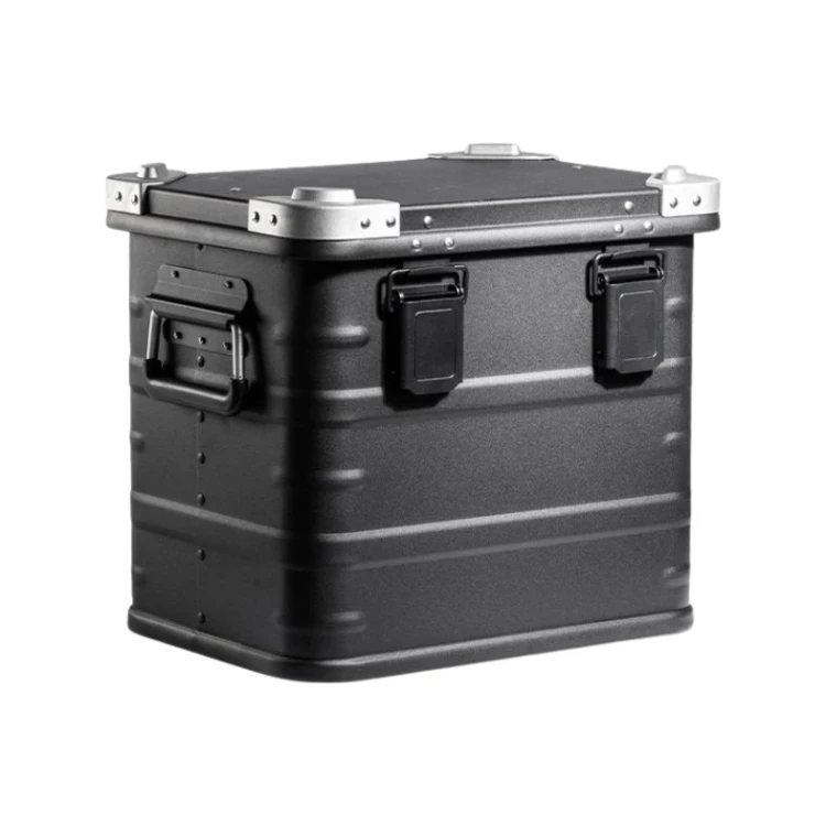 Skrzynia transportowa aluminiowa AluVault Black 029 - 360x337x318 mm - 1