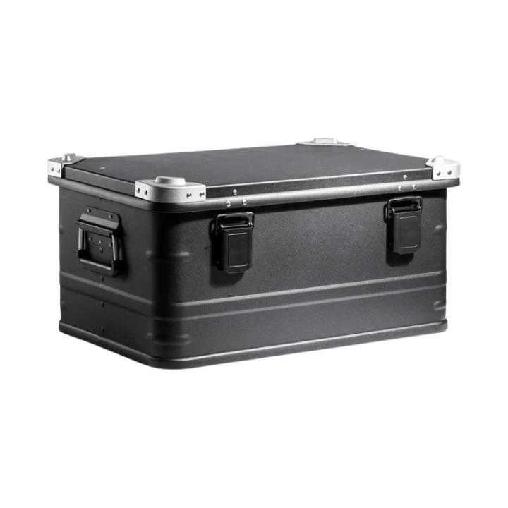 Skrzynia transportowa aluminiowa AluVault Black 047 - 580x383x273 mm - 1