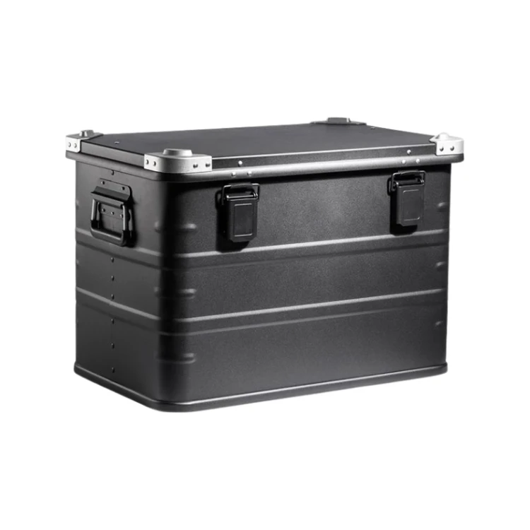 Skrzynia transportowa aluminiowa AluVault Black 073 - 580x383x395 mm - 1