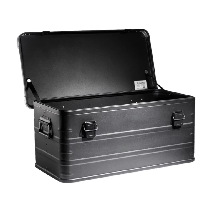 Skrzynia transportowa aluminiowa AluVault Black 081 - 780x383x333 mm - 2