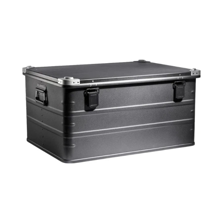 Skrzynia transportowa aluminiowa AluVault Black 157 - 780x583x395 mm - 1