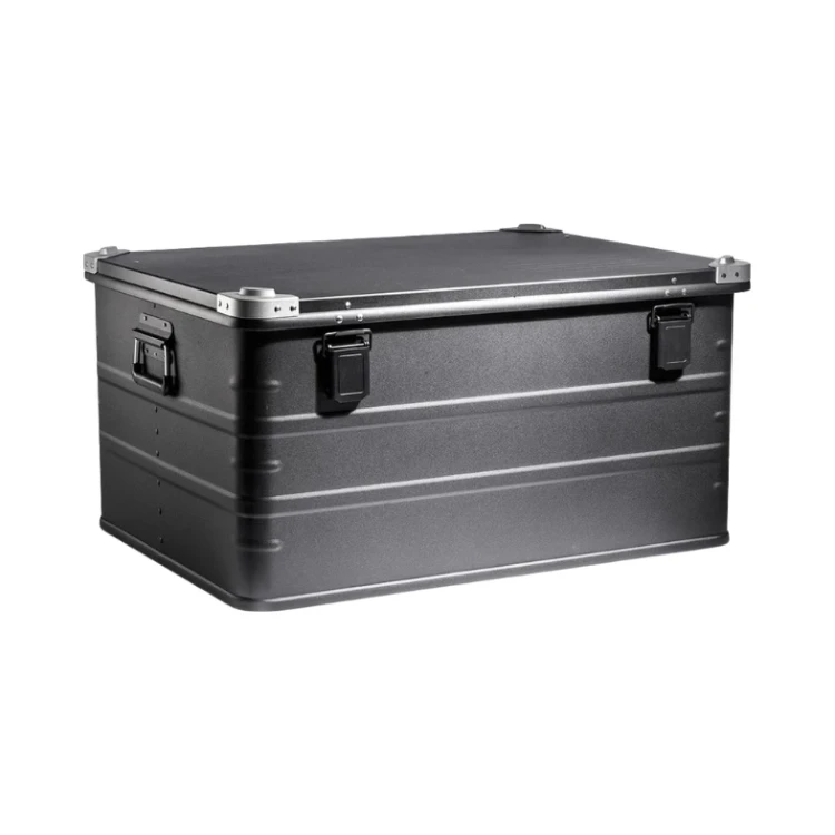 Skrzynia transportowa aluminiowa AluVault Black 157 - 780x583x395 mm - 1