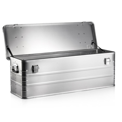 Skrzynia transportowa aluminiowa AluVault 163 - 1180x383x395 mm - 2