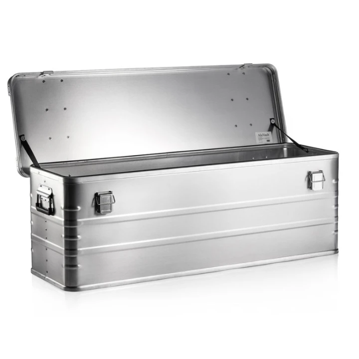 Skrzynia transportowa aluminiowa AluVault 163 - 1180x383x395 mm - 2