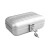 Pudełko aluminiowe srebrne CW-027 - 218x160x85 mm - 2