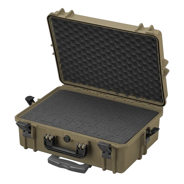 Walizka IP67 z pianką i kółkami MAX505STR Sahara - 555x445x258 mm - 1