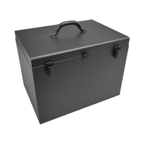 Metalowa skrzynka narzędziowa - 378x290x310 mm - 1