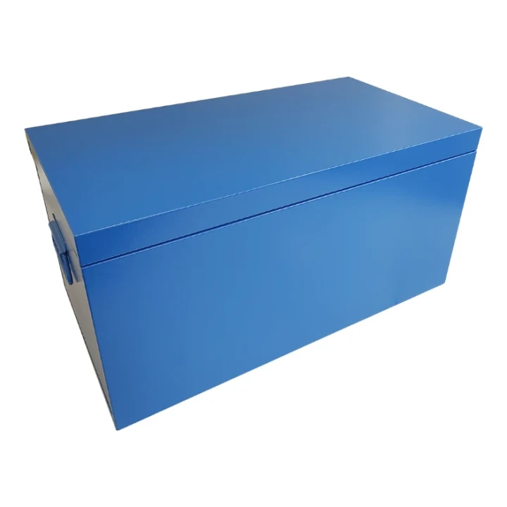 Metalowa skrzynia narzędziowa - 800x430x400 mm - 3