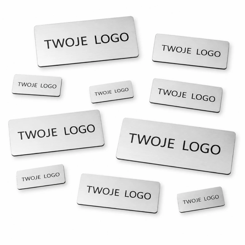 Tabliczki z logo na zamówienie